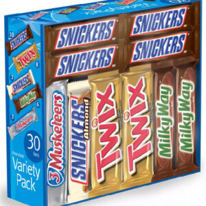 Ready Set Gourmet candy bars - Snickers, Twix, Milky Way