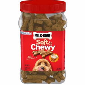 Milk-Bone Soft & Chewy Dog Treats with 12 Vitamins and Minerals