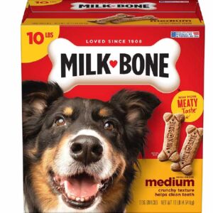 Milk-Bone Original Dog Treat Biscuits, Crunchy Texture