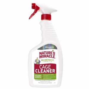 Nature’s Miracle Cage Cleaner 24 fl oz, Small Animal Formula