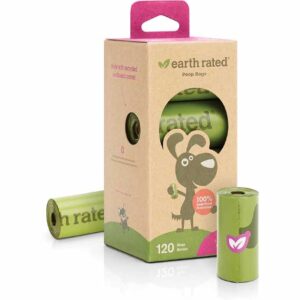 Earth Rated Dog Poop Bags, Guaranteed Leak Proof
