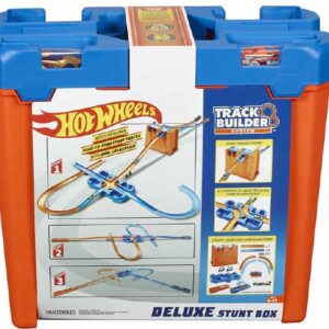 Hot Wheels Track Builder Stunt Box Gift Set Ages 6 to 12