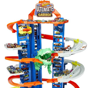 Hot Wheels Track Set, Ultimate Garage Toy Vehicle Playset