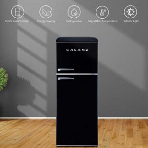 Galanz Retro Refrigerator Frost Free
