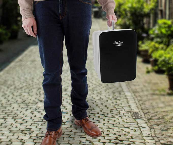 Cooluli 10L Mini Fridge for Bedroom - Image 5