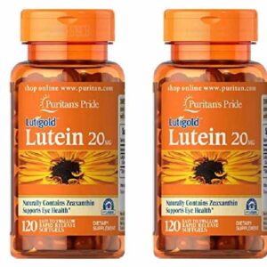 Puritan's Pride 2-pack of Lutein 20 Mg